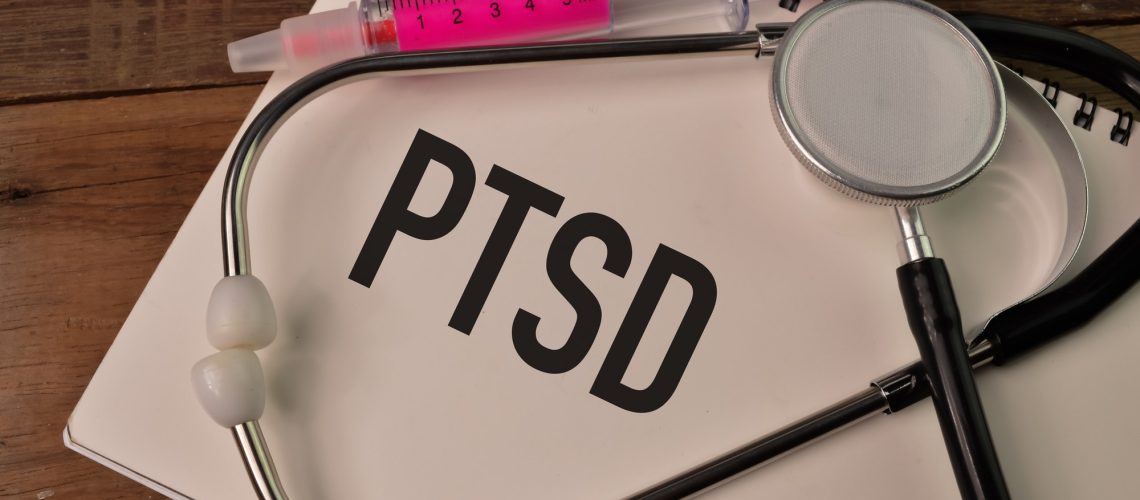 Notebook written with PTSD stands for Post-traumatic stress disorder